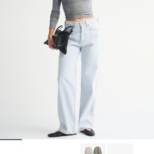 Abercrombie & Fitch The Sloucy Jean Mid Rise Size 30 Regular